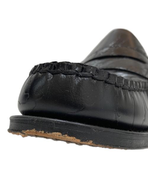 G.H.BASS（ジーエイチバス）G.H.BASS (ジーエイチバス) MAHARISHI (マハリシ) ローファー　BA91010M ブラック サイズ:41の古着・服飾アイテム