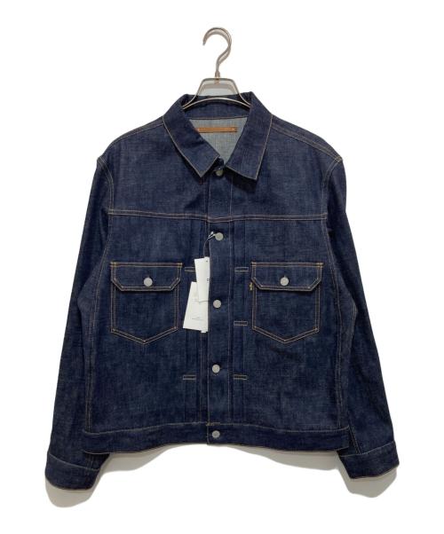 SCYEBASICS（サイベーシックス）SCYEBASICS Denim Tracker 2P Jacket（デニムトラッカー2Pジャケット） 　District(UNITED ARROWS)別注　1165-599-1642 / デニムジャケット インディゴ サイズ:40の古着・服飾アイテム