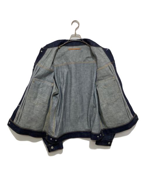 SCYEBASICS（サイベーシックス）SCYEBASICS Denim Tracker 2P Jacket（デニムトラッカー2Pジャケット） 　District(UNITED ARROWS)別注　1165-599-1642 / デニムジャケット インディゴ サイズ:40の古着・服飾アイテム
