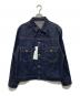 SCYEBASICS（サイベーシックス）の古着「Denim Tracker 2P Jacket（デニムトラッカー2Pジャケット） 　District(UNITED ARROWS)別注　1165-599-1642 / デニムジャケット」｜インディゴ
