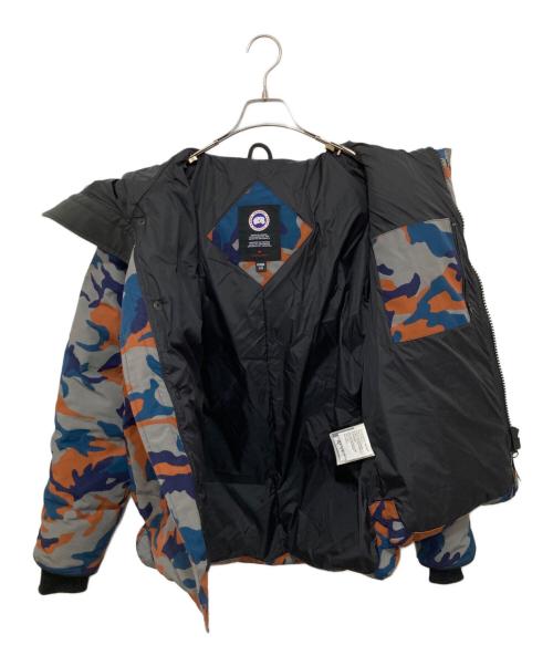 CANADA GOOSE（カナダグース）CANADA GOOSE (カナダグース) MACMILLAN PARKA（マクミランパーカ カモフラージュプリント）　3804MAP グレー サイズ:Lの古着・服飾アイテム