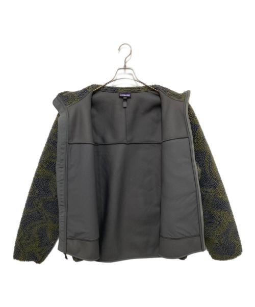 Patagonia（パタゴニア）Patagonia (パタゴニア) Classic Retro-X Jacket（クラッシック レトロXジャケット）　24年製 Forge Grey　23056FA24 / フリースジャケット オリーブ×グレー(CUFG) サイズ:XLの古着・服飾アイテム