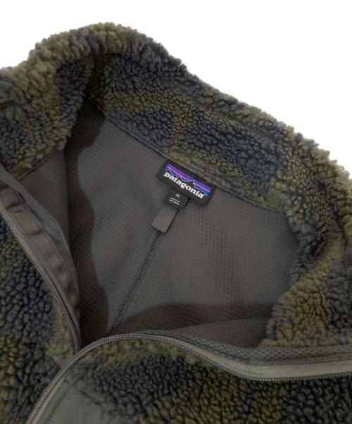 Patagonia（パタゴニア）Patagonia (パタゴニア) Classic Retro-X Jacket（クラッシック レトロXジャケット）　24年製 Forge Grey　23056FA24 / フリースジャケット オリーブ×グレー(CUFG) サイズ:XLの古着・服飾アイテム