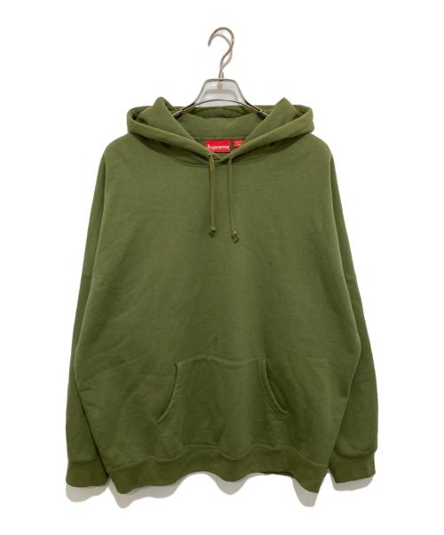 SUPREME（シュプリーム）SUPREME (シュプリーム) Beaded Hooded Sweatshirt　ビーデッドフーディースウェットシャツ　22SS オリーブ サイズ:XLの古着・服飾アイテム