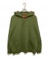 SUPREME（シュプリーム）の古着「Beaded Hooded Sweatshirt　ビーデッドフーディースウェットシャツ　22SS」｜オリーブ