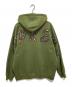 SUPREME (シュプリーム) Beaded Hooded Sweatshirt　ビーデッドフーディースウェットシャツ　22SS オリーブ サイズ:XL：14000円