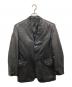 A.A.R（アール）の古着「Yohji Yamamoto DURBAN シープスキン3Bテーラードジャケット　レザージャケット　Leather jacket」｜ブラック