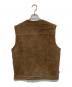 NEIGHBORHOOD (ネイバーフッド) STOCKMAN-L/GL-VEST　ストックマン-L/GL-ベスト　レザーベスト　スエード　172SZNH-JKM04 ブラウン サイズ:L：27000円