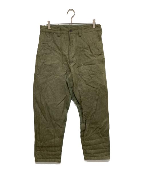 NIGEL CABOURN（ナイジェルケーボン）NIGEL CABOURN (ナイジェルケーボン) monkey pants　モンキーパンツ	ミリタリー　8020050005 カーキ サイズ:34の古着・服飾アイテム