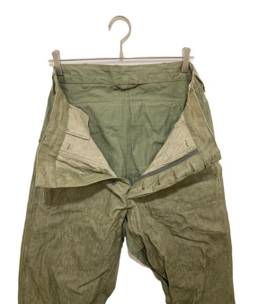 NIGEL CABOURN（ナイジェルケーボン）NIGEL CABOURN (ナイジェルケーボン) monkey pants　モンキーパンツ	ミリタリー　8020050005 カーキ サイズ:34の古着・服飾アイテム