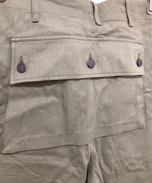 NIGEL CABOURN（ナイジェルケーボン）NIGEL CABOURN (ナイジェルケーボン) monkey pants　モンキーパンツ	ミリタリー　8020050005 カーキ サイズ:34の古着・服飾アイテム