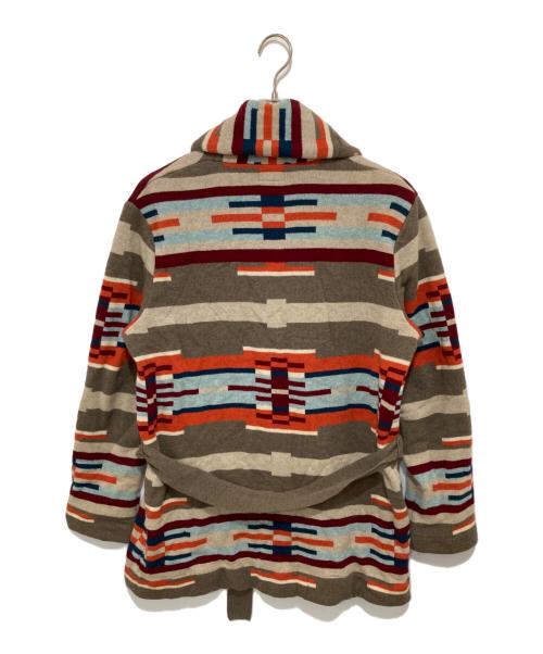 JELADO（ジェラード）JELADO (ジェラード) Navajo Jacquard Gown　ナバホジャカードガウン ブラウン サイズ:Lの古着・服飾アイテム