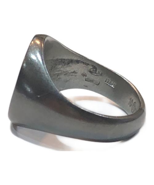 Maison Margiela（メゾンマルジェラ）Maison Margiela (メゾンマルジェラ) MaisonMargiela11 シグネットリング ツートンリング シルバー925 シルバー サイズ:21号の古着・服飾アイテム