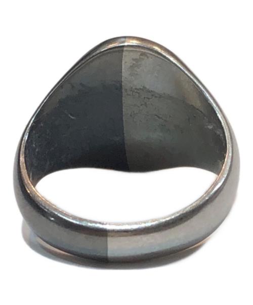 Maison Margiela（メゾンマルジェラ）Maison Margiela (メゾンマルジェラ) MaisonMargiela11 シグネットリング ツートンリング シルバー925 シルバー サイズ:21号の古着・服飾アイテム