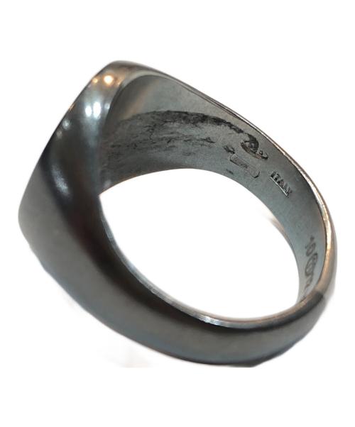 Maison Margiela（メゾンマルジェラ）Maison Margiela (メゾンマルジェラ) MaisonMargiela11 シグネットリング ツートンリング シルバー925 シルバー サイズ:21号の古着・服飾アイテム