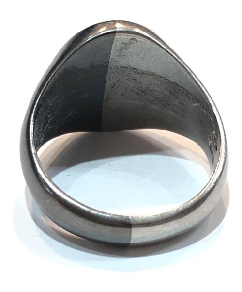 Maison Margiela（メゾンマルジェラ）Maison Margiela (メゾンマルジェラ) MaisonMargiela11 シグネットリング ツートンリング シルバー925 シルバー サイズ:21号の古着・服飾アイテム