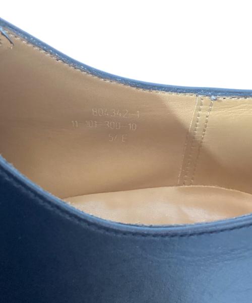 J.M.WESTON（ジェイエムウエストン）J.M.WESTON (ジェイエムウエストン) 300 キャップトゥオックスフォード ブラック キャップトゥストレートチップシューズ ボックスカーフ ブラック サイズ:5.5Eの古着・服飾アイテム