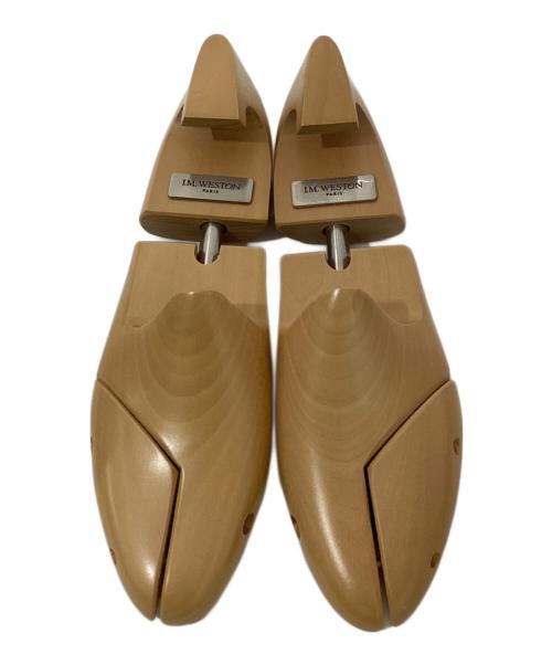 J.M.WESTON（ジェイエムウエストン）J.M.WESTON (ジェイエムウエストン) 300 キャップトゥオックスフォード ブラック キャップトゥストレートチップシューズ ボックスカーフ ブラック サイズ:5.5Eの古着・服飾アイテム