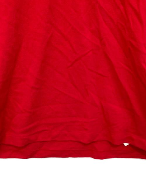 PLAY COMME des GARCONS（プレイコムデギャルソン）PLAY COMME des GARCONS (プレイコムデギャルソン) AD2025 ハートワッペンポロシャツ AX-T006 / 半袖ﾎﾟﾛｼｬﾂ レッド サイズ:XSの古着・服飾アイテム