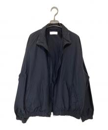 MARKA（マーカ）の古着「TRUCK JACKET ORGANIC COTTON × SILK（トラックジャケット オーガニックコットン×シルク）M23C-01BL02C」｜ネイビー