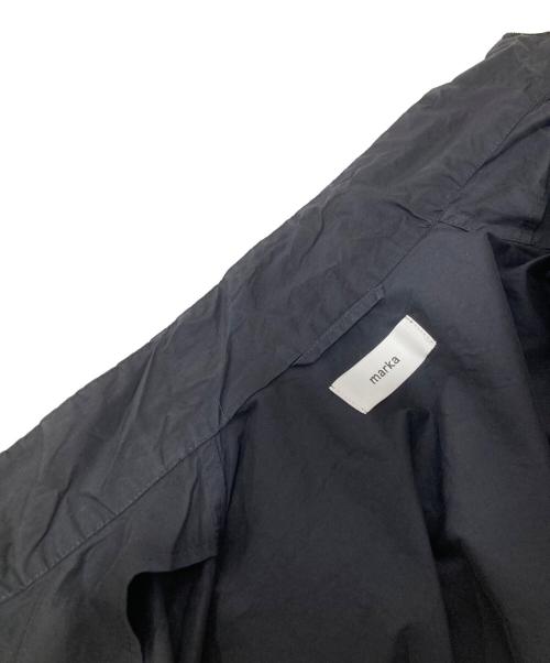 MARKA（マーカ）MARKA (マーカ) TRUCK JACKET ORGANIC COTTON × SILK（トラックジャケット オーガニックコットン×シルク）M23C-01BL02C ネイビー サイズ:2の古着・服飾アイテム