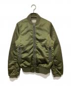 Acne studiosアクネ ストゥディオス）の古着「MA-1ジャケット / リバーシブルボンバージャケット　1577-343-3840」｜オリーブ