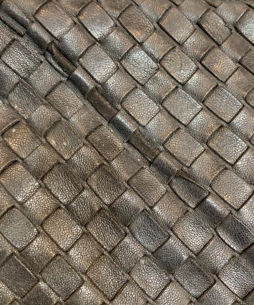 BOTTEGA VENETA（ボッテガベネタ）BOTTEGA VENETA (ボッテガベネタ) イントレチャートワンショルダーバッグ　115654 V0013 2040 ブラックの古着・服飾アイテム