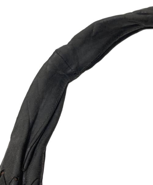 BOTTEGA VENETA（ボッテガベネタ）BOTTEGA VENETA (ボッテガベネタ) イントレチャートワンショルダーバッグ　115654 V0013 2040 ブラックの古着・服飾アイテム