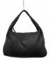 BOTTEGA VENETA（ボッテガベネタ）の古着「イントレチャートワンショルダーバッグ　115654 V0013 2040」｜ブラック