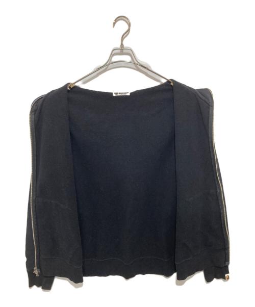 A BATHING APE（ア ベイシング エイプ）A BATHING APE (ア ベイシング エイプ) SHARK HOODIE　シャークフーディ　	001ZPF301021X ブラック サイズ:2XLの古着・服飾アイテム