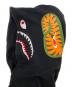 中古・古着 A BATHING APE (ア ベイシング エイプ) SHARK HOODIE　シャークフーディ　	001ZPF301021X ブラック サイズ:2XL：15000円
