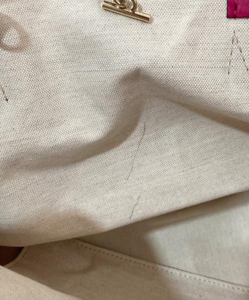 MOREAUPARIS（モロー・パリ）MOREAUPARIS (モロー・パリ) SAINT TROPEZ MEDIUM　サントロペミディアム ピンクの古着・服飾アイテム