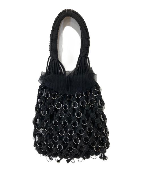 Chika Kisada（チカ キサダ）Chika Kisada (チカ キサダ) Crochet Bag ブラックの古着・服飾アイテム