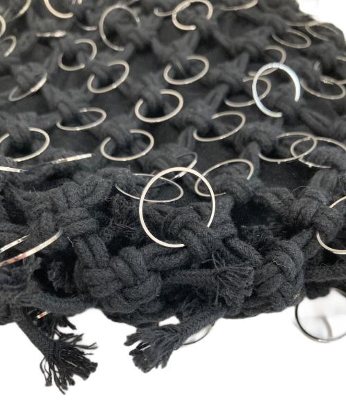Chika Kisada（チカ キサダ）Chika Kisada (チカ キサダ) Crochet Bag ブラックの古着・服飾アイテム