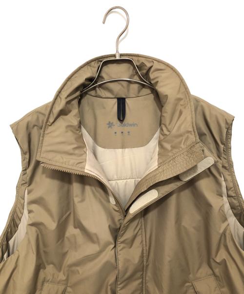 GOLDWIN（ゴールドウイン）GOLDWIN (ゴールドウイン) Bshop (ビショップ) Bshop別注 インサレーションベスト GL22703PB ベージュ サイズ:Lの古着・服飾アイテム