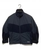 D-VEC×ALMOSTBLACKディーベック×オールモストブラック）の古着「GORE-TEX INFINIUM 2L POLARTEC JACKET ハイネックジャケット VF-20800529」｜ブラック