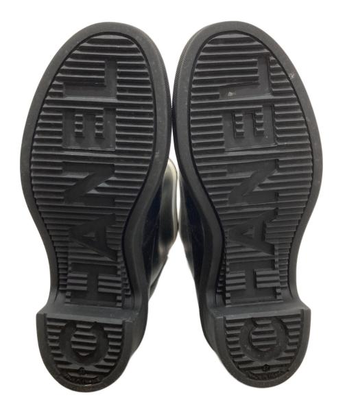 CHANEL（シャネル）CHANEL (シャネル) Rubber long boots　ラバーロゴレインブーツ　G34076 ブラック サイズ:37の古着・服飾アイテム