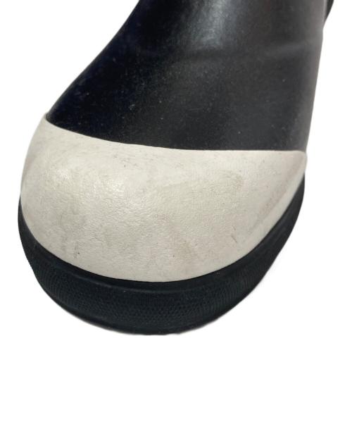 CHANEL（シャネル）CHANEL (シャネル) Rubber long boots　ラバーロゴレインブーツ　G34076 ブラック サイズ:37の古着・服飾アイテム