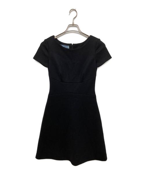 PRADA（プラダ）PRADA (プラダ) ワンピース ブラック サイズ:38の古着・服飾アイテム