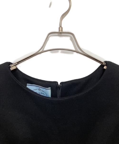 PRADA（プラダ）PRADA (プラダ) ワンピース ブラック サイズ:38の古着・服飾アイテム