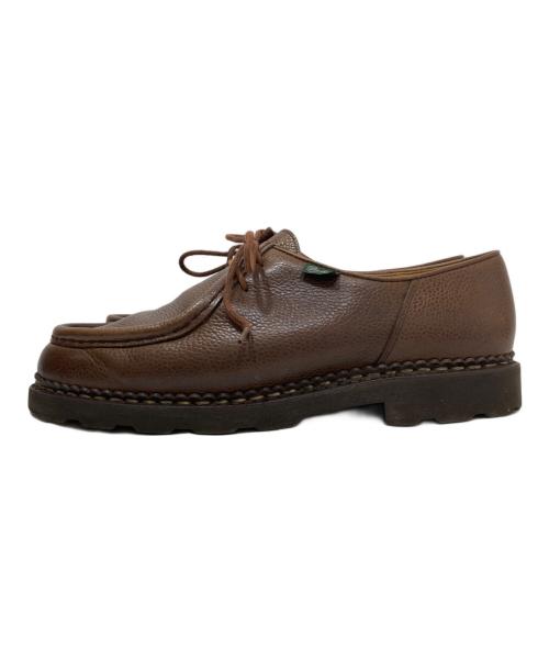 PARABOOT（パラブーツ）PARABOOT (パラブーツ) チロリアンシューズ　レザーシューズ　MICHAEL　715634 ブラウン サイズ:42　1/2の古着・服飾アイテム