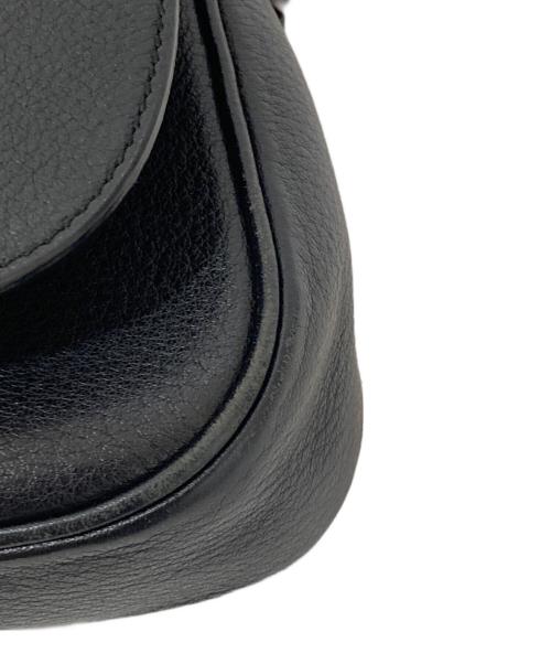 GUCCI（グッチ）GUCCI (グッチ) チェーンショルダーバッグ ブラックの古着・服飾アイテム