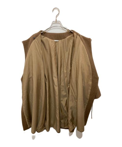 ARTS&SCIENCE（アーツアンドサイエンス）ARTS&SCIENCE (アーツアンドサイエンス) ウールノーカラーコート　093-L113-350 ブラウン サイズ:1の古着・服飾アイテム