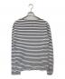 PRADA (プラダ) Long-sleeved jersey T-shirt / バスクシャツ　ロングスリーブドジャージーTshaatu  ホワイト サイズ:M：23000円