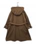 MaxMara (マックスマーラ) The Cube テクニカルコットン オーバーサイズコート フーデットコート オーバーサイズコート 902108276  ブラウン サイズ:XS：25000円