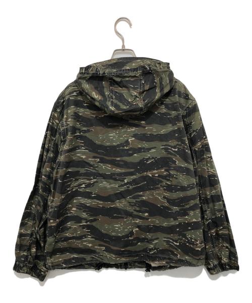 SUPREME（シュプリーム）Supreme (シュプリーム) Mesh Pocket Belted Cargo Jacket メッシュポケットベルテッドカーゴジャケット ボックスロゴ グリーン サイズ:Sの古着・服飾アイテム