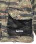 中古・古着 Supreme (シュプリーム) Mesh Pocket Belted Cargo Jacket メッシュポケットベルテッドカーゴジャケット ボックスロゴ グリーン サイズ:S：15000円