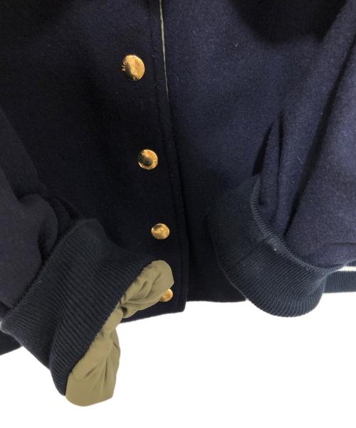 ALORS（アロー）aLORS (アロー) Madame garconne Blouson Gabi ブルゾン ガビ スタジャン ネイビー サイズ:1の古着・服飾アイテム