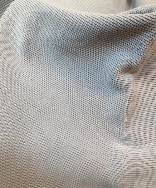 CFCL（シーエフシーエル）CFCL (シーエフシーエル) POTTERY SHORT BELL SLEEVE FLARE DRESS ポタリーショートベルスリーブフレアドレス WHITE-LIGHT GRAY サイズ:1の古着・服飾アイテム