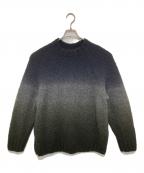 sacaiサカイ）の古着「Tie Dye Knit Pullover　タイダイニットプルオーバー　22-02916M」｜ブラック